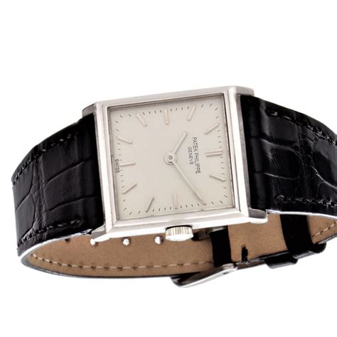 patek philippe 3315 4|Patek Philippe 3315P Vintage Platinum Ladies Square Watch, .